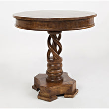 Load image into Gallery viewer, Garrettsville Solid Wood Pedestal End Table MRM1085
