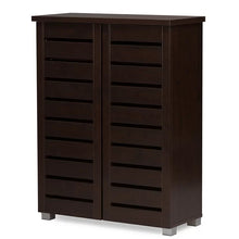 Load image into Gallery viewer, Gavin 15 Pair Shoe Storage Cabinet, 38.34&#39;&#39; H x 29.95&#39;&#39; W x 13.1&#39;&#39; D
