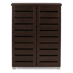 Gavin 15 Pair Shoe Storage Cabinet, 38.34'' H x 29.95'' W x 13.1'' D