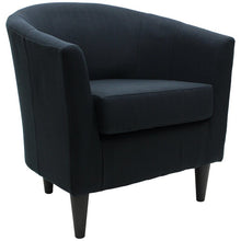 Load image into Gallery viewer, Gaynell Barrel Chair, Color: Midnight Blue, #6332
