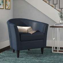 Load image into Gallery viewer, Gaynell Barrel Chair Peacock Blue #923HW
