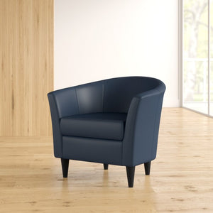 Gaynell Barrel Chair Peacock Blue #923HW