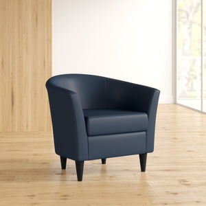 Gaynell Barrel Chair Peacock Blue #923HW