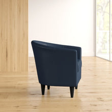 Load image into Gallery viewer, Gaynell Barrel Chair Peacock Blue #923HW
