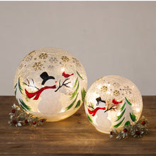 Load image into Gallery viewer, Gazing Snowman Ball MRM4196
