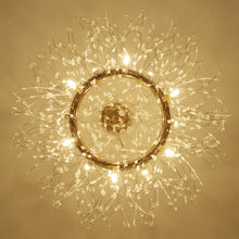 Load image into Gallery viewer, 15.7&quot; H x 39.4&quot; W x 39.4&quot; D Geetika Firework Crystal Sputnik Chandelier
