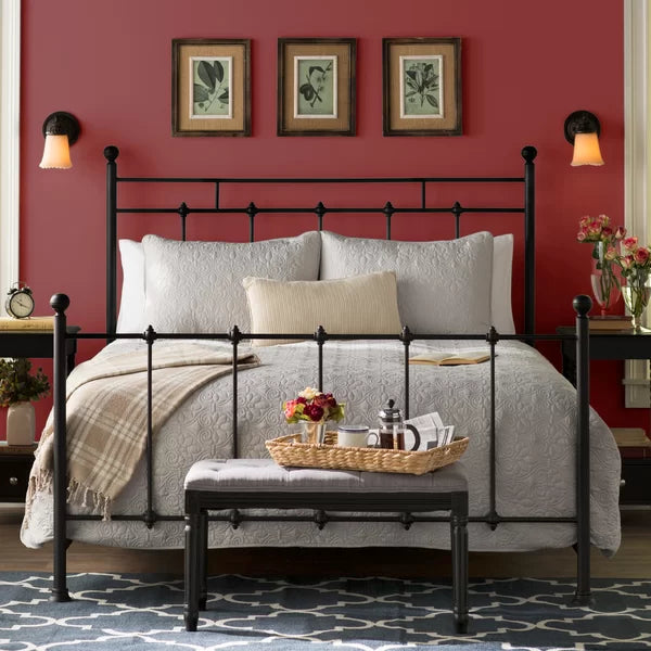 Gehlert Low Profile Four Poster Bed king