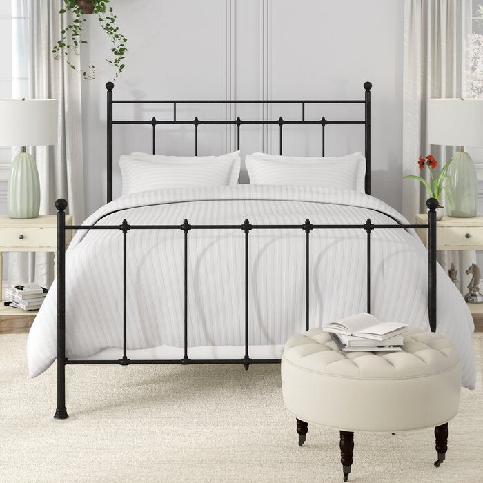 Queen Gehlert Metal Bed
