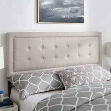 Load image into Gallery viewer, Queen Gehrig Upholstered Panel Headboard
