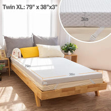 Load image into Gallery viewer, Gel 3&quot; Memory Foam Mattress Topper king
