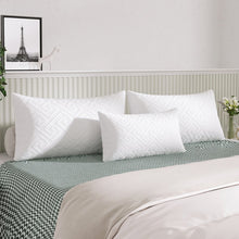 Load image into Gallery viewer, Standard Gel Memory Foam Medium Support Pillow
