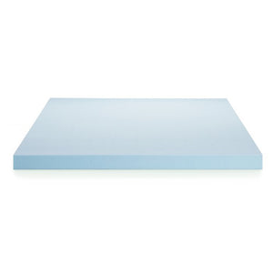 Gel and Aloe Infused 4" Memory Foam Mattress Topper,