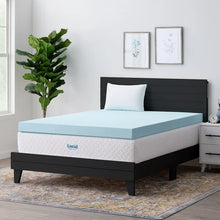 Load image into Gallery viewer, Gel and Aloe Infused 4&quot; Memory Foam Mattress Topper
