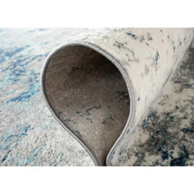 Load image into Gallery viewer, Genessys Power Loom Performance Gray/Blue Rug 2 x 10
