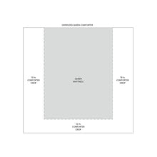 Load image into Gallery viewer, Queen Comforter + 8 Additional Pieces Genoa Gray Microfiber Comforter Set
