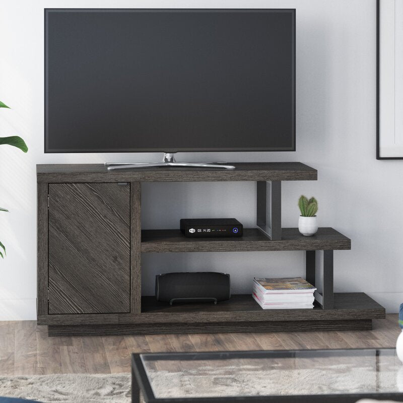 Dark Gray Genovese TV Stand for TVs up to 50