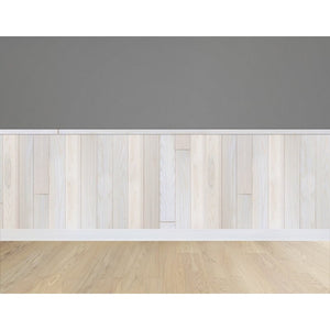 Genuine 5.1" x 47" Peel and Stick Engineered Wood Wall Paneling 3369AH