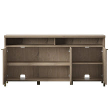 Load image into Gallery viewer, Beige Geoghegan TV Stand for TVs up to 65&quot; Height Adjustable Shelving
