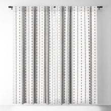 Load image into Gallery viewer, Geometric Pinch Pleat Single Curtain Panel EC1258
