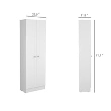 Load image into Gallery viewer, White Geordi 71&quot; Kitchen Pantry
