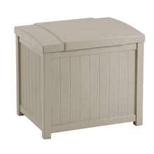 Load image into Gallery viewer, 22 Gallon Light Taupe Resin Deck Box # 9324
