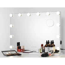 Load image into Gallery viewer, Gerlad Beveled Frameless Lighted Vanity Mirror 17x 22.8
