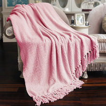 Load image into Gallery viewer, 60&quot; W x 80&quot; L Candy Pink Gerth Blanket
