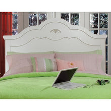 Load image into Gallery viewer, Full/Queen White Gertrude Panel Headboard (SB610)
