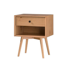 Load image into Gallery viewer, Gertz 24&#39;&#39; Tall 1 Drawer Solid Wood Nightstand
