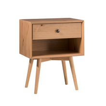 Load image into Gallery viewer, Gertz 24&#39;&#39; Tall 1 Drawer Solid Wood Nightstand
