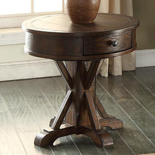 Load image into Gallery viewer, Gettysburg 24&#39;&#39; Tall Solid Wood Pedestal End Table with Storage
