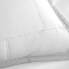 Load image into Gallery viewer, King/Cal. King Quilt + 2 King Shams Bright White Giabella Microfiber Modern &amp; Contemporary Quilt Set
