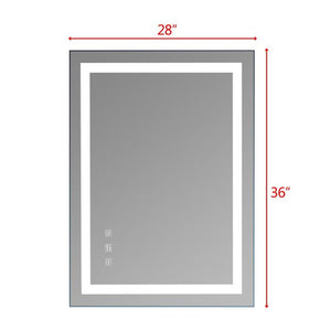 32" x 24" Giardina LED Wall Mirror
