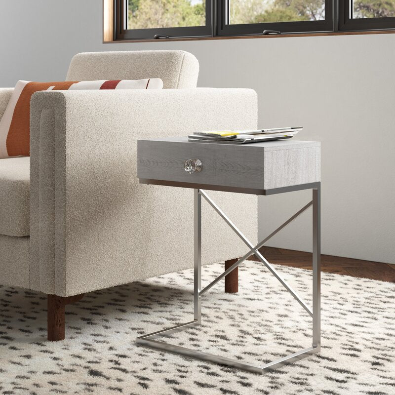 Gibby Sled End Table with Storage MRM3985