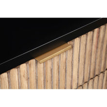 Load image into Gallery viewer, Black Giddens Solid + Manufactured Wood Nightstand, 26&#39;&#39; H X 24&#39;&#39; W X 16&#39;&#39; D
