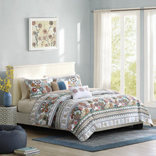 Load image into Gallery viewer, Gidley Reversible FULL/QUEEN Coverlet Set #CR1036

