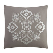 Load image into Gallery viewer, Gillan Taupe Microfiber 7 Piece Comforter Set, King
