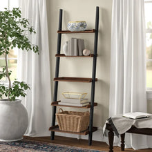 Load image into Gallery viewer, Gilliard 72.75&#39;&#39; H x 25&#39;&#39; W Ladder Bookcase
