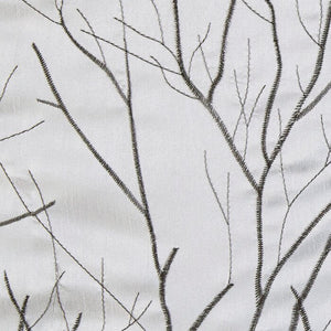 Gladeview Embroidered Branch Rod Pocket Curtain Panel (Set of 2)
