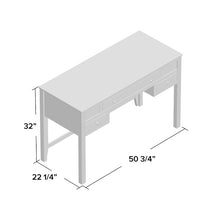 Load image into Gallery viewer, Glastonbury Desk Medium Oak
