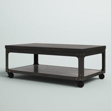 Load image into Gallery viewer, Glastonbury Lift Top Wheel Coffee Table with Storage

