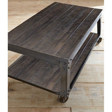 Load image into Gallery viewer, Glastonbury Lift Top Wheel Coffee Table with Storage
