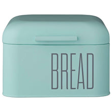 Load image into Gallery viewer, Mint/Gray Glenn Square Bread Box 1472AH
