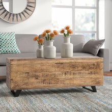 Load image into Gallery viewer, Glenns Solid Wood Lift Top Sled Coffee Table with Storage 1327CDR

