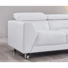 Load image into Gallery viewer, Global Furniture USA White Loveseat 5855RR
