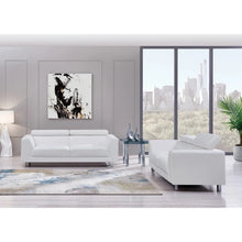 Load image into Gallery viewer, Global Furniture USA White Loveseat 5855RR
