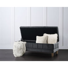 Load image into Gallery viewer, Gloria 52&#39;&#39; Wide Velvet Tufted Rectangle Storage Ottoman with Storage 7751RR
