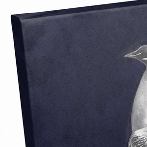 20'' H x 16'' W Glorious White Peacock 2 Wrapped Canvas Print