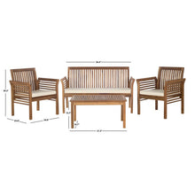 Load image into Gallery viewer, Glynn 4 Piece Sofa Seating Group with Cushions 4352RR
