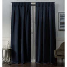 Load image into Gallery viewer, Godalming Solid Color Room Darkening Thermal Tab Top Curtain Panels (Set of 4) 7588
